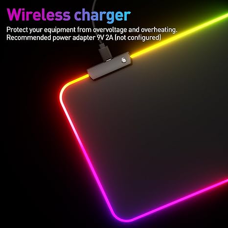 Large Mouse Pad,Led and Big Mouse mat