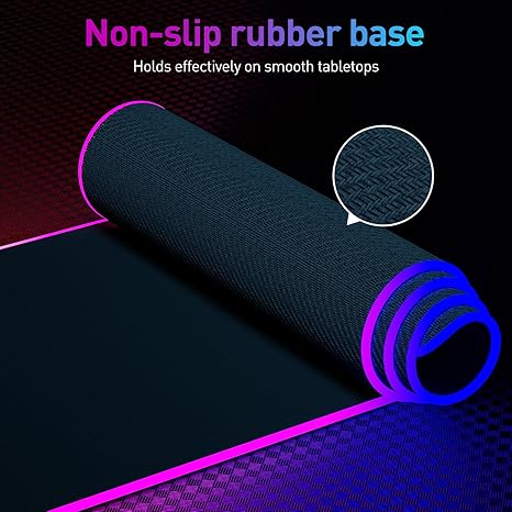 Large Mouse Pad,Led and Big Mouse mat